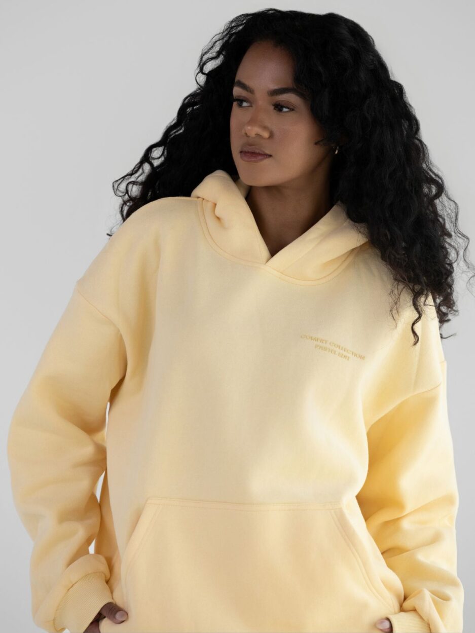 Canary Comfrt Pastel Hoodie