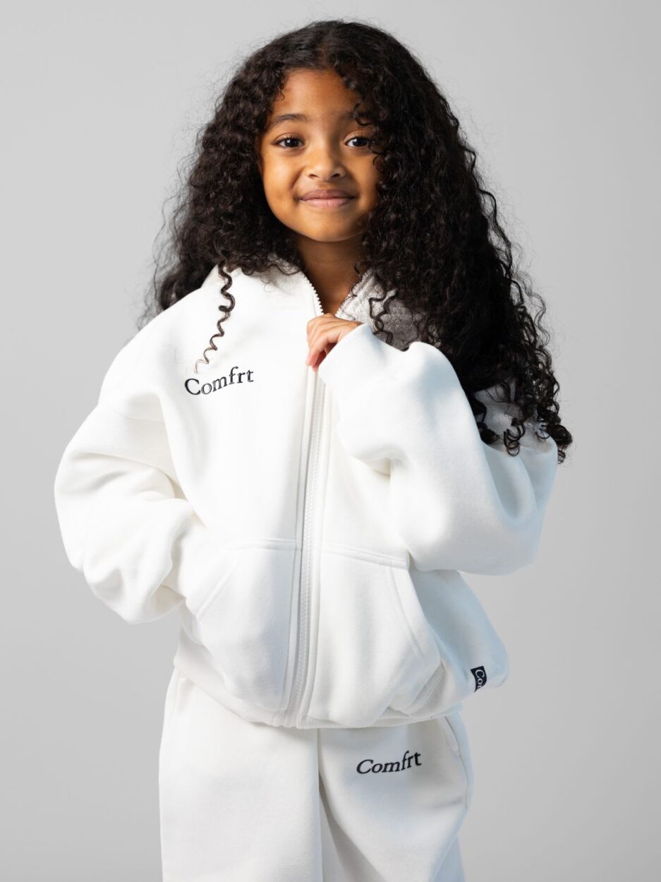 Cloud Zip Kids Hoodie