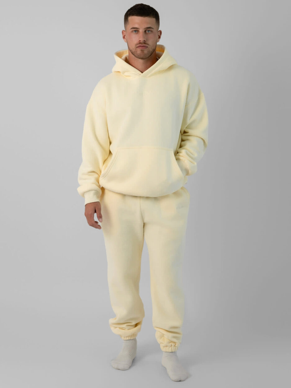 Comfrt Butter Yellow Hoodie Set