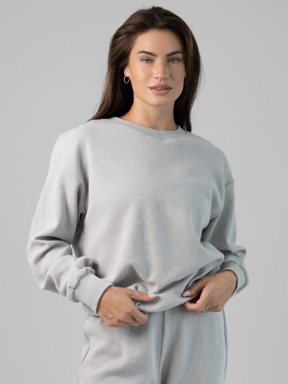 Fog Waffle Lounge Long Sleeve